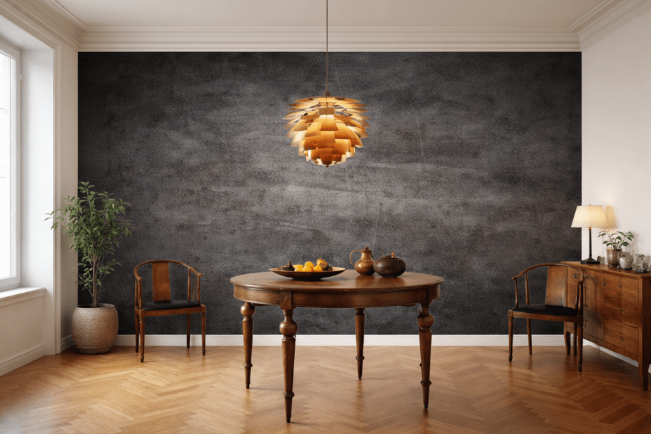 Worn Metallic Canvas