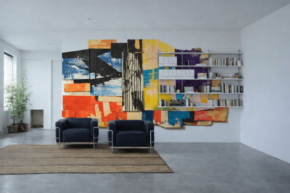 Fragmented Mineral Canvas