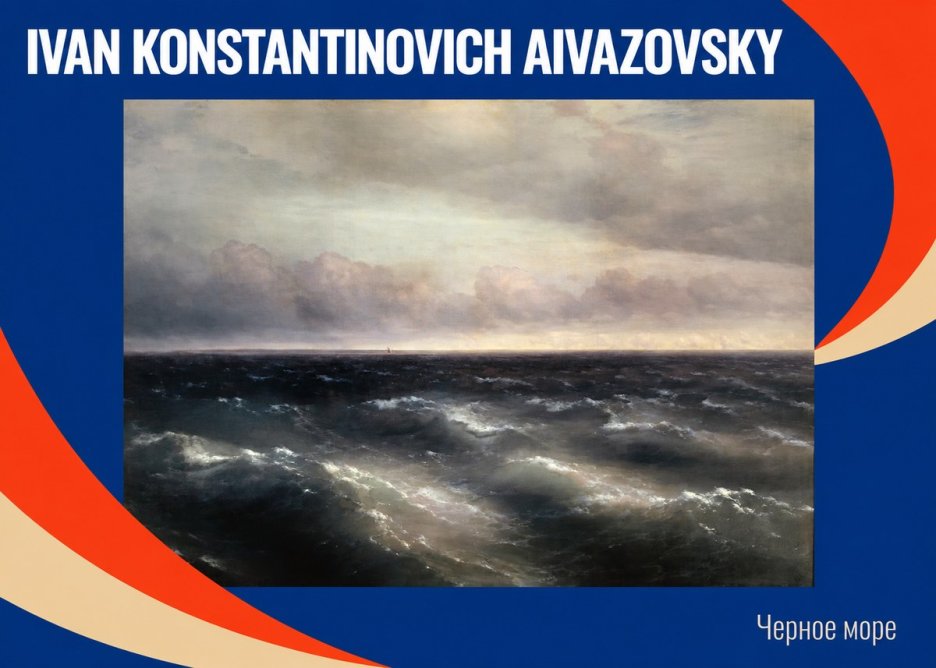 Ivan Konstantinovich Aivazovsky Черное Море No6 - Juliste