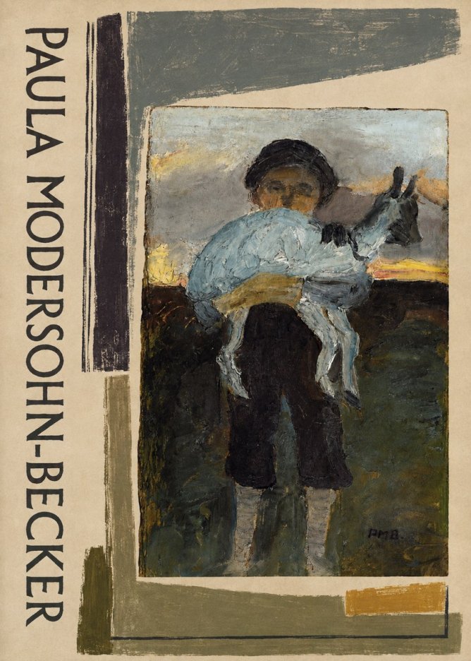 Paula Modersohn-Becker Boy with Goat No2 - Juliste