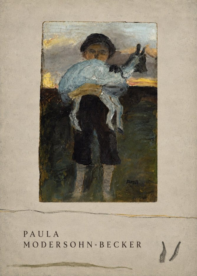 Paula Modersohn-Becker Boy with Goat No5 - Juliste