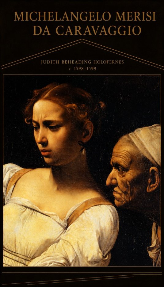 Michelangelo Merisi da Caravaggio Judith Beheading Holofernes I No3 - Juliste