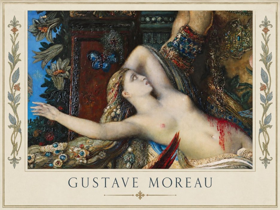Gustave Moreau Salome I No1 - Juliste