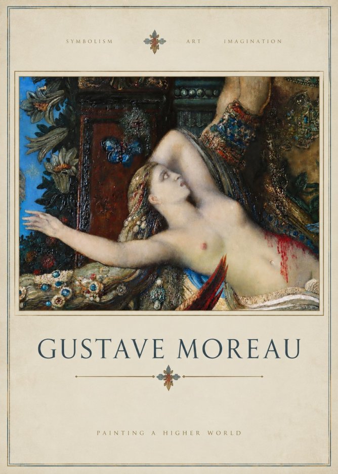 Gustave Moreau Salome I No3 - Juliste