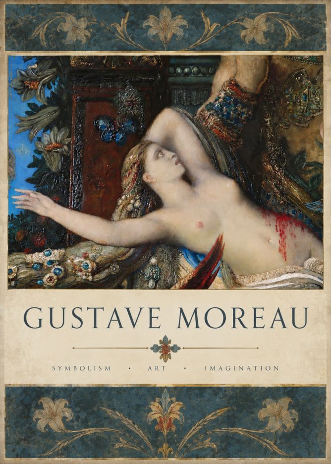 Gustave Moreau Salome I No5 - Juliste
