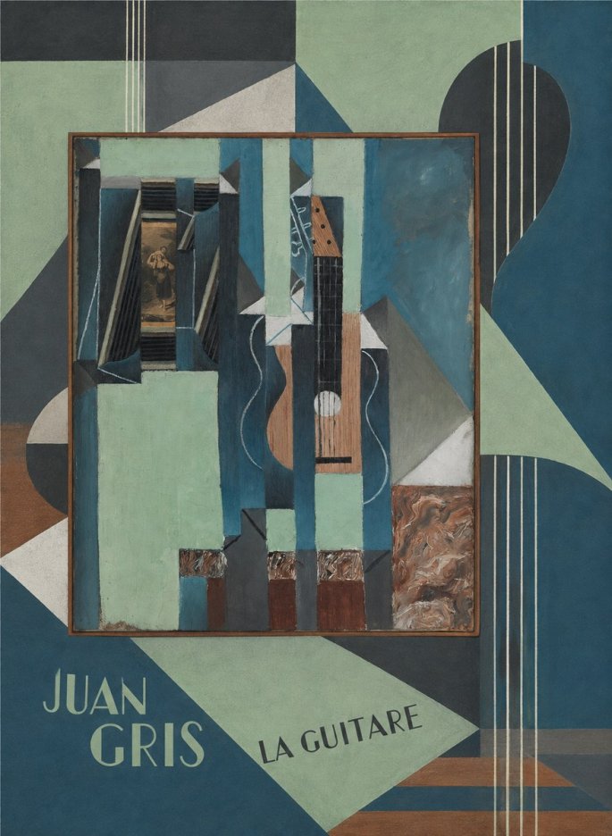 Juan Gris La Guitare No6 - Juliste