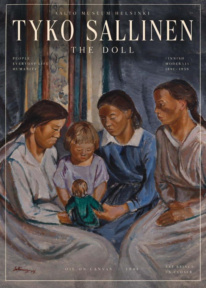 Tyko Sallinen The Doll No6 - Juliste