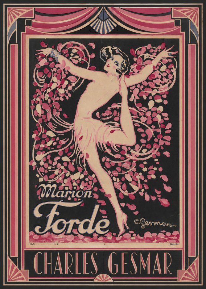 Charles Gesmar Marion Forde I No4 - Juliste