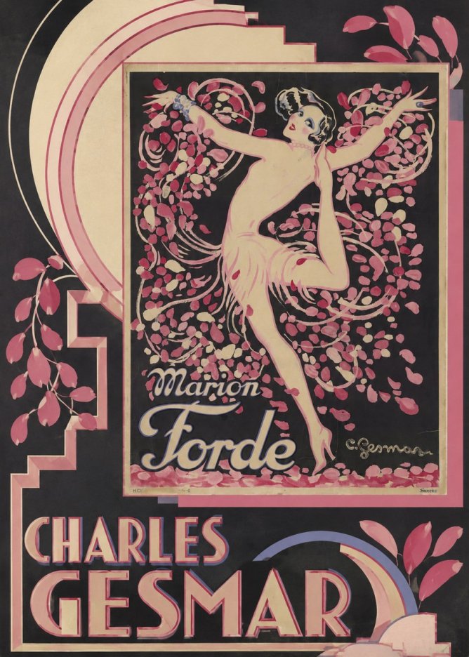 Charles Gesmar Marion Forde I No6 - Juliste