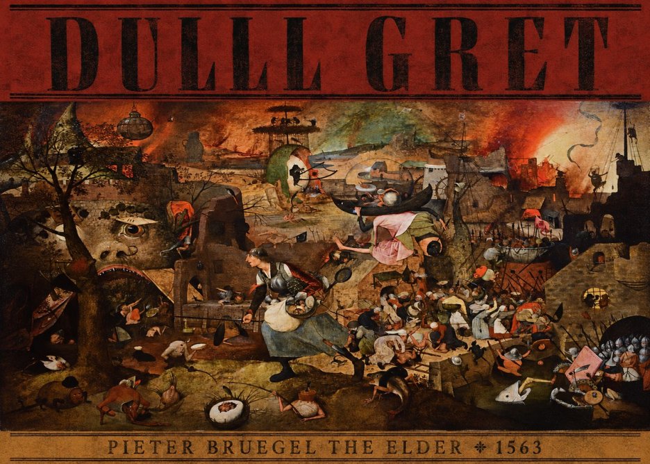 Pieter Bruegel Dull Gret I No4 - Juliste