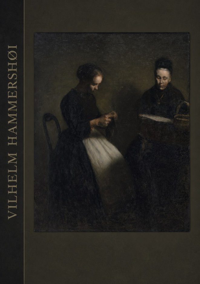 Vilhelm Hammershøi Two Women Knitting No2 - Juliste