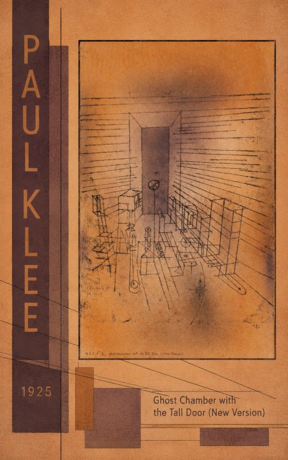 Paul Klee Ghost Chamber with the Tall Door (New Version) No6 - Juliste