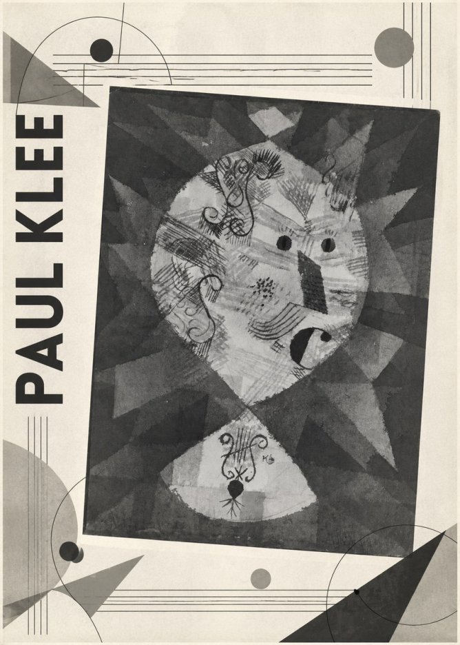 Paul Klee Der O Vom Hohen C No5 - Juliste