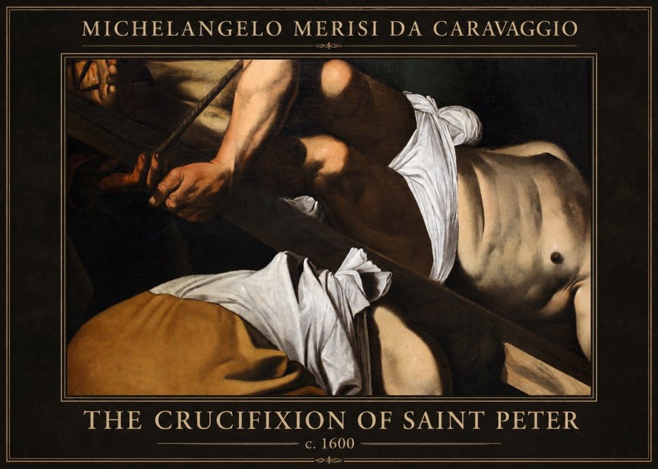 Michelangelo Merisi da Caravaggio The Crucifixion of Saint Peter I No1 - Juliste