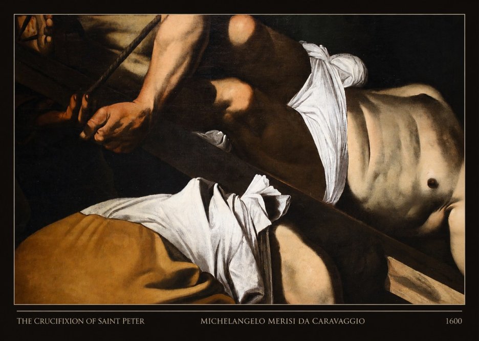 Michelangelo Merisi da Caravaggio The Crucifixion of Saint Peter I No4 - Juliste