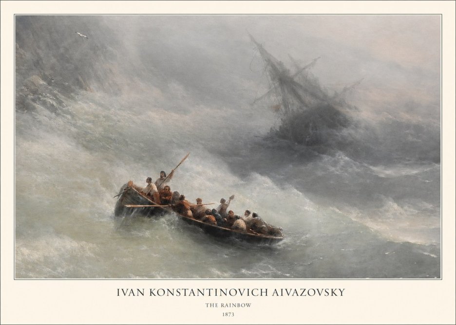 Ivan Konstantinovich Aivazovsky The Rainbow No1 - Juliste