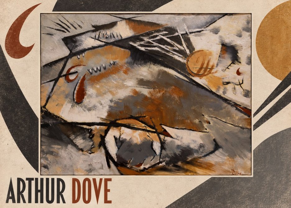 Arthur Dove Pagan Philosophy No4 - Juliste