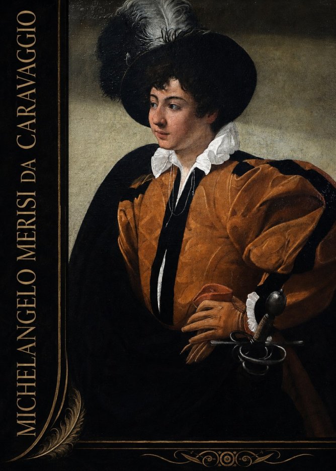 Michelangelo Merisi da Caravaggio Young Man with a Plumed Hat No2 - Juliste