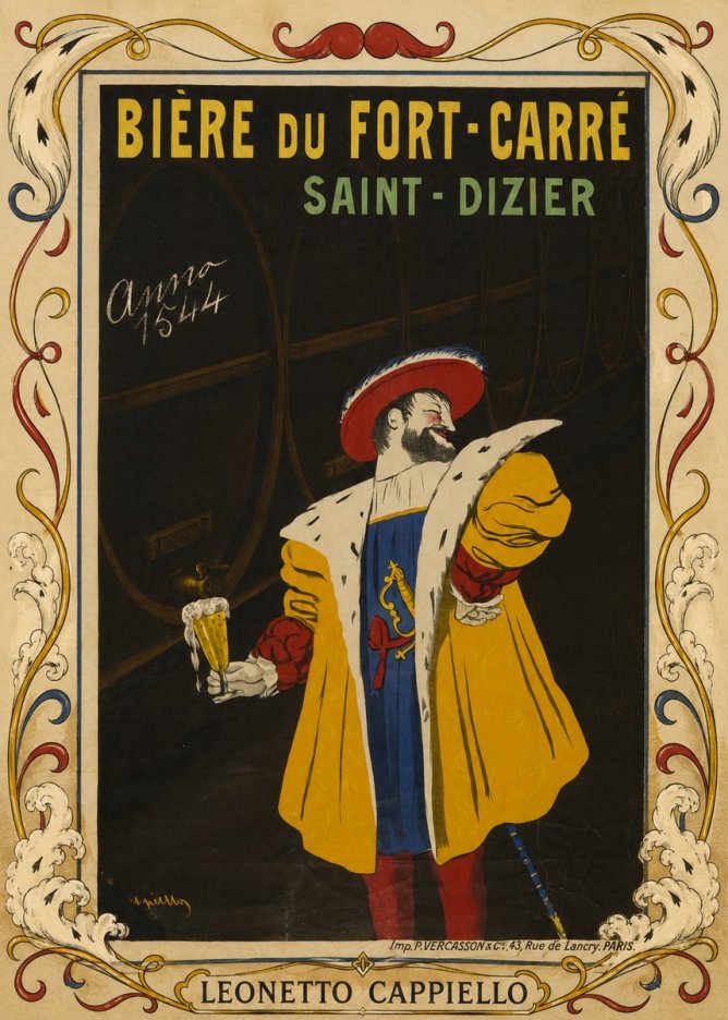 Leonetto Cappiello Bière Du Fort-carré Saint-dizier No5 - Juliste