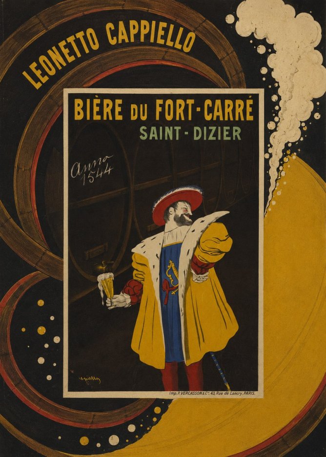 Leonetto Cappiello Bière Du Fort-carré Saint-dizier No6 - Juliste