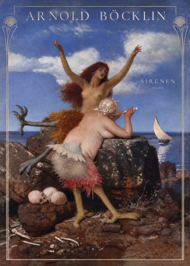 Arnold Böcklin Sirenen No6 - Juliste