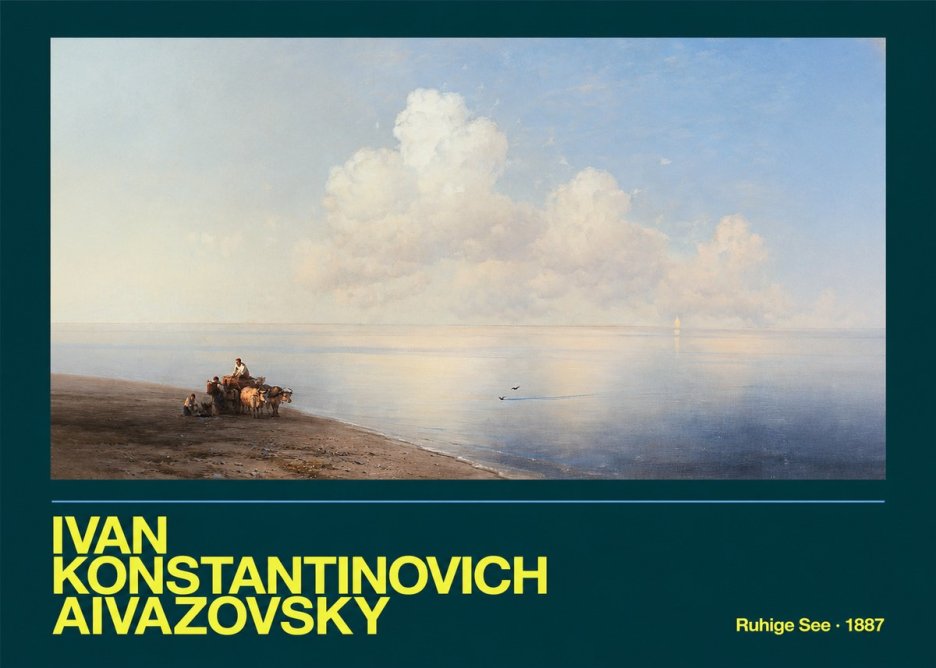 Ivan Konstantinovich Aivazovsky Ruhige See No4 - Juliste