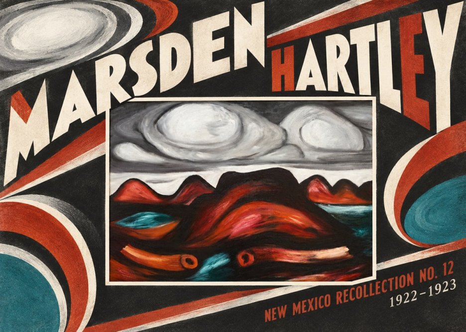 Marsden Hartley New Mexico Recollection No. 12 No5 - Juliste