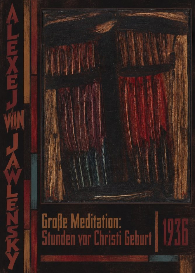 Alexej von Jawlensky Große Meditation: Stunden Vor Christi Geburt No3 - Juliste