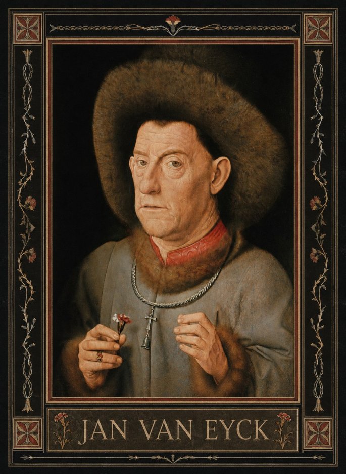 Jan van Eyck Jan Van Eyck No4 - Juliste