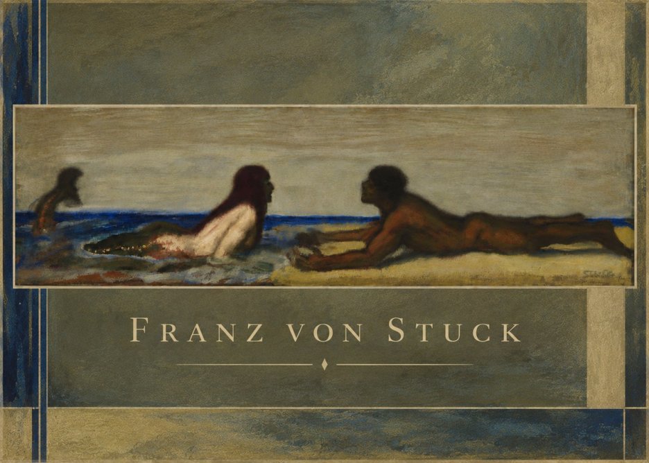 Franz von Stuck Mermaids No6 - Juliste