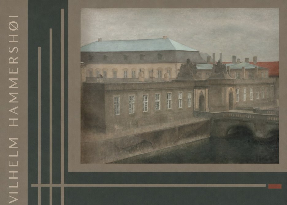 Vilhelm Hammershøi The Old Christiansborg, Late Autumn No5 - Juliste