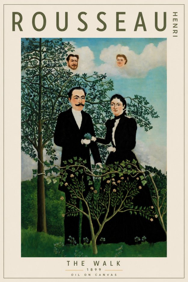 Rousseau The Walk No6 - Juliste