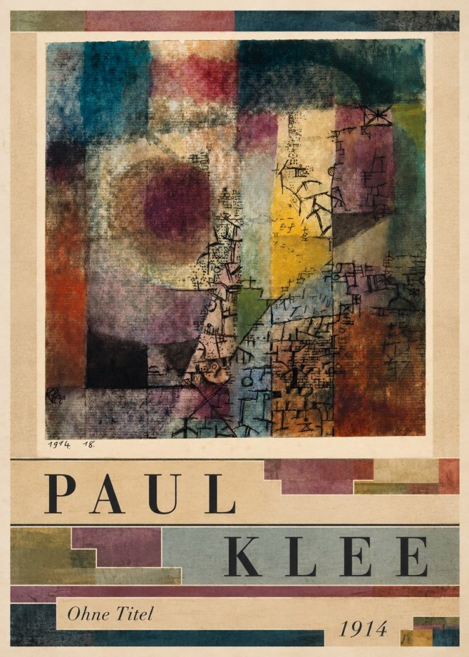 Paul Klee Ohne Titel I No3 - Juliste