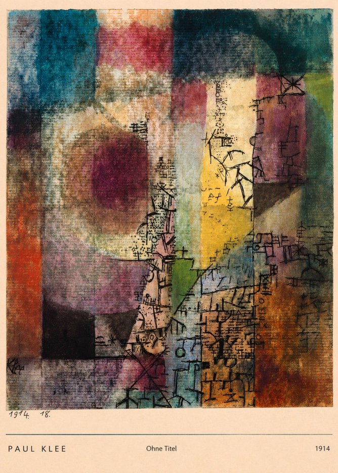 Paul Klee Ohne Titel I No5 - Juliste