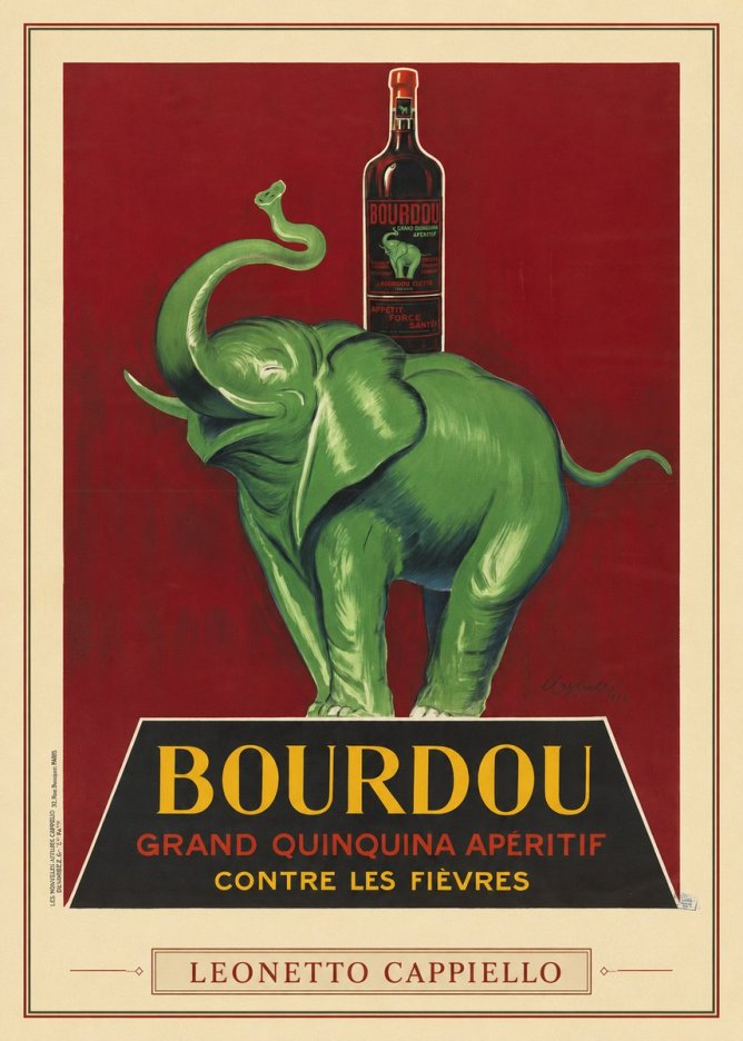 Leonetto Cappiello Bourdou No3 - Juliste