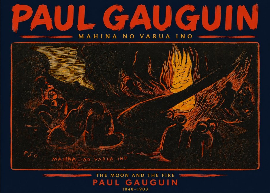 Paul Gauguin Mahina No Varua Ino No4 - Juliste