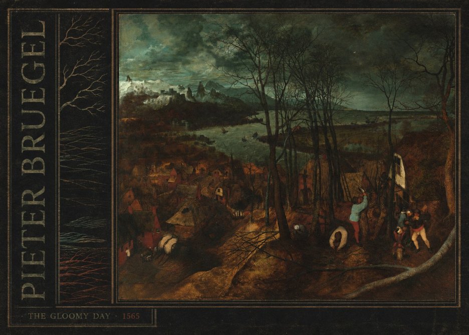 Pieter Bruegel The Gloomy Day No2 - Juliste