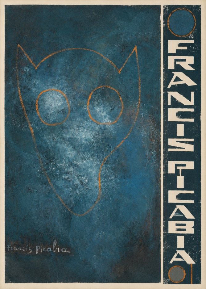 Francis Picabia Abstract Head No4 - Juliste