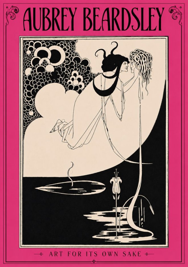 Aubrey Beardsley Art for Its Own Sake No3 - Juliste