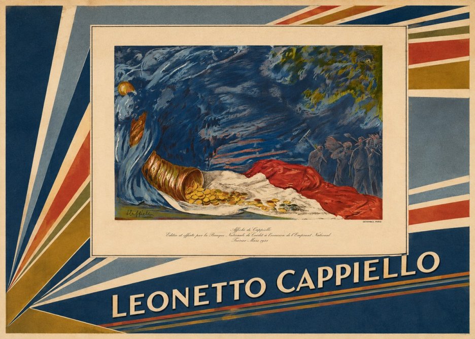 Leonetto Cappiello Emprunt National No3 - Juliste