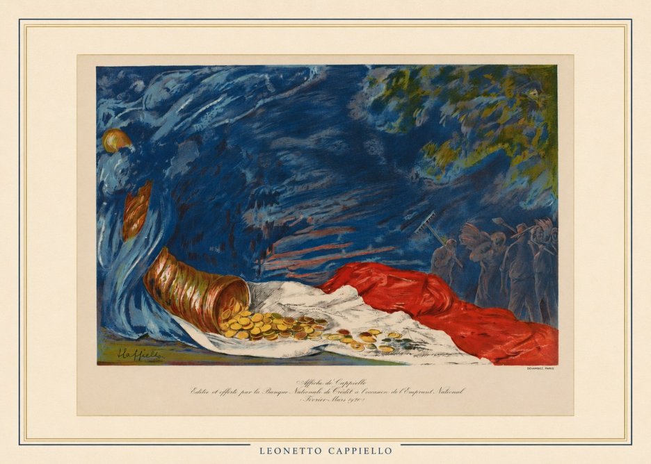 Leonetto Cappiello Emprunt National No4 - Juliste