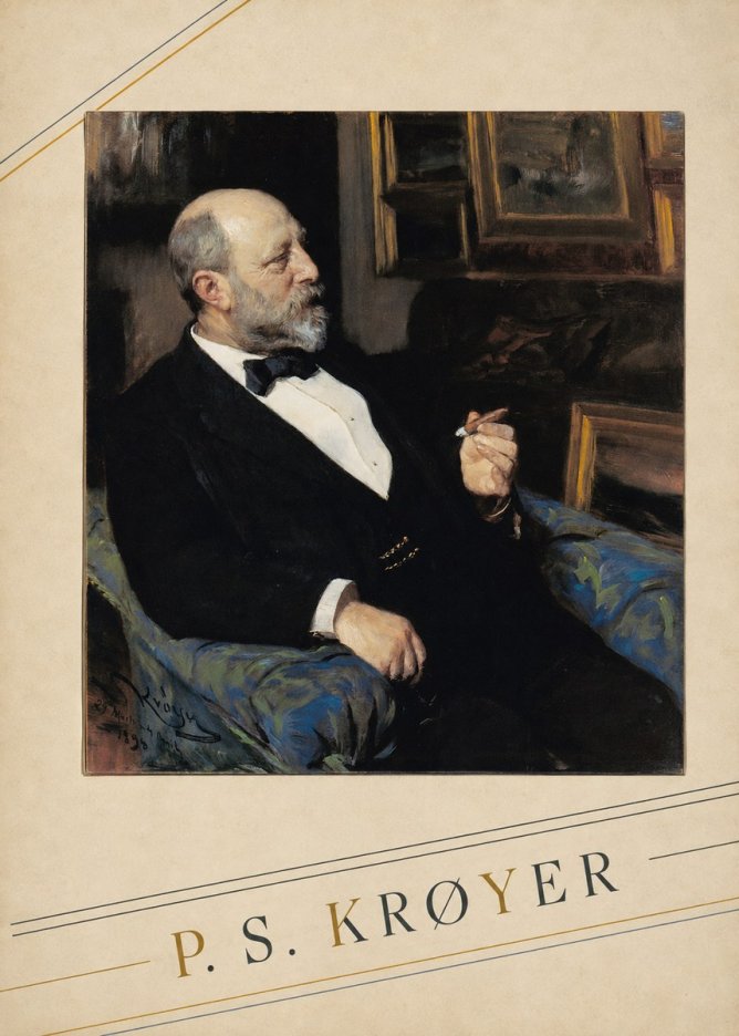 P.S. Krøyer Self-portrait I No5 - Juliste