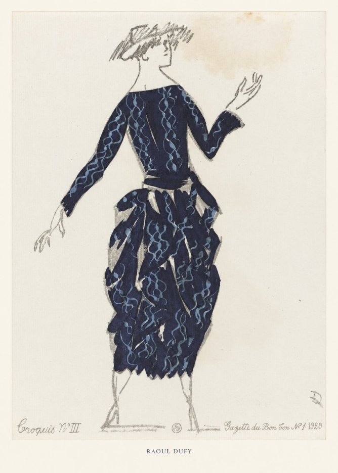 Raoul Dufy Croquis N°iii No5 - Juliste