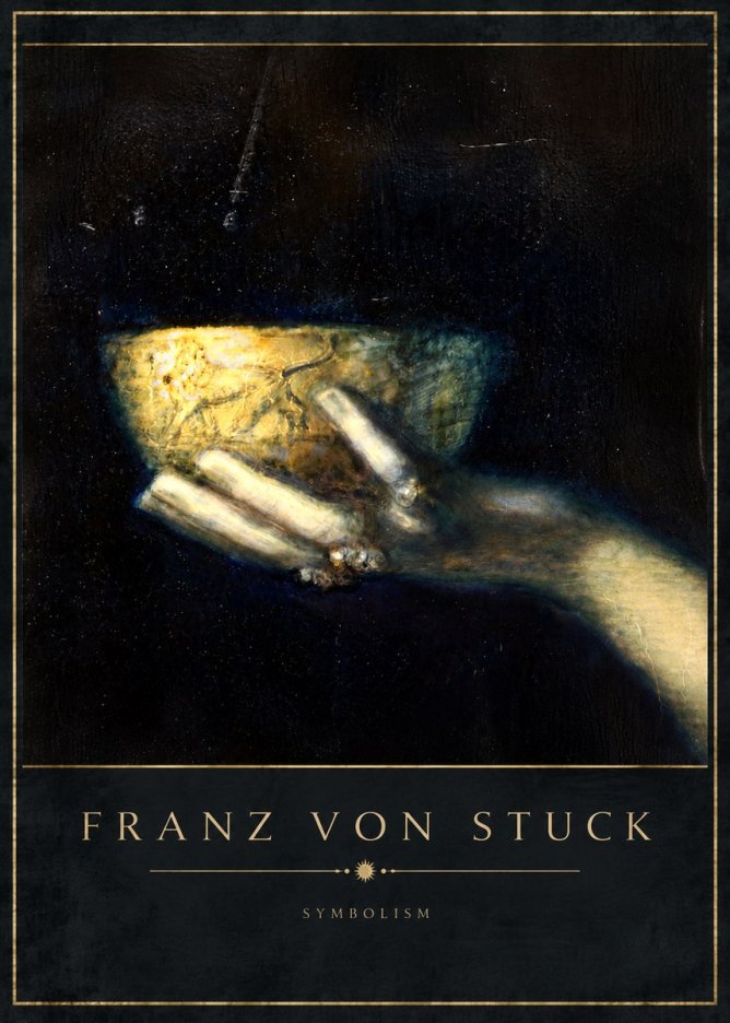 Franz von Stuck Die Schöne Hand Mit Der Schale No6 - Juliste