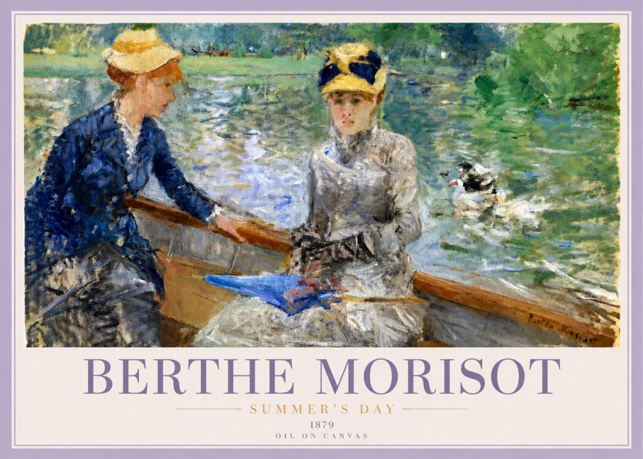Berthe Morisot Summer's Day No6 - Juliste