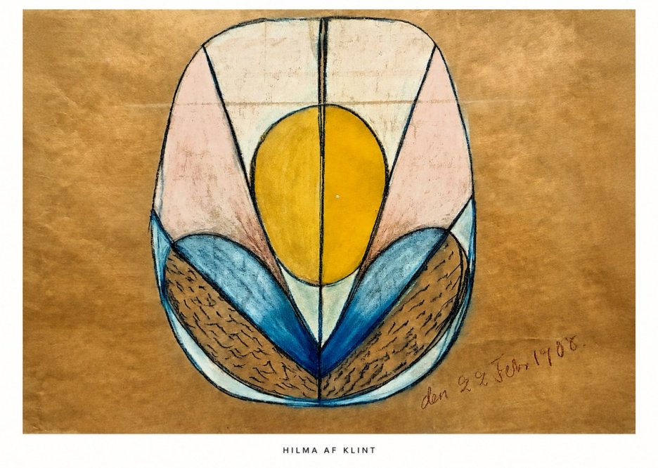 Hilma af Klint The Five - No Title No6 - Juliste
