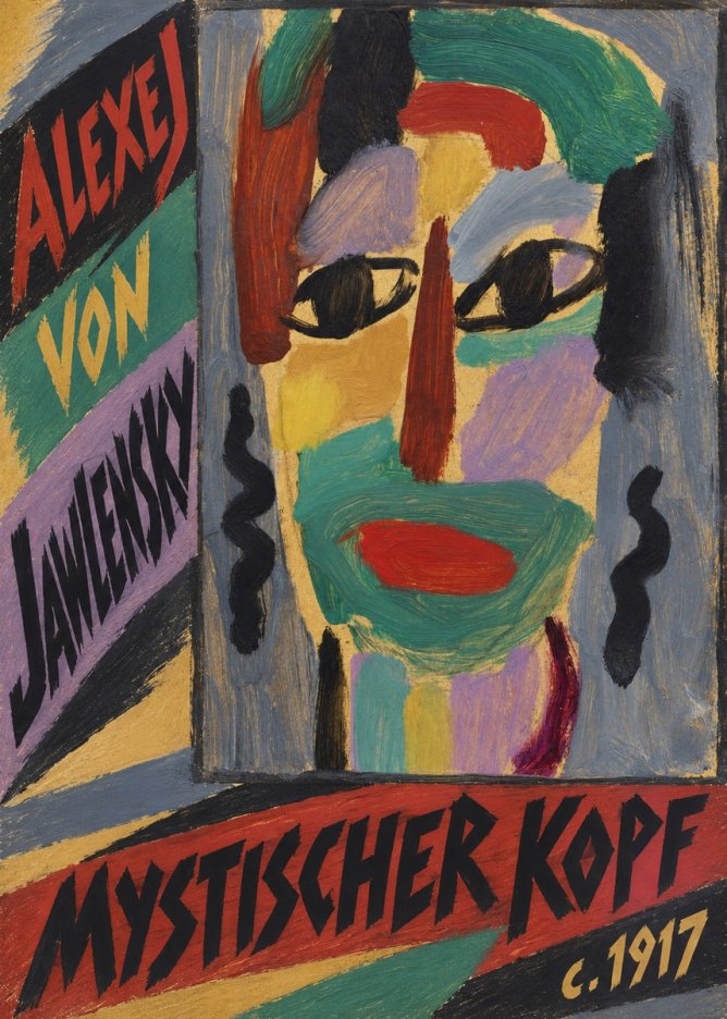 Alexej von Jawlensky Mystischer Kopf No5 - Juliste