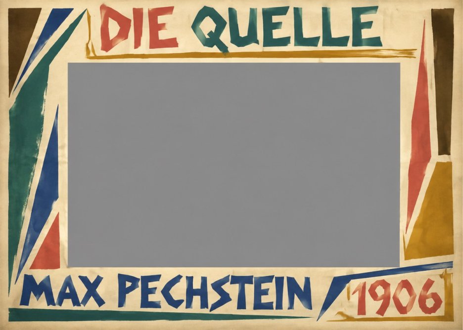 Max Pechstein Die Quelle No1 - Juliste