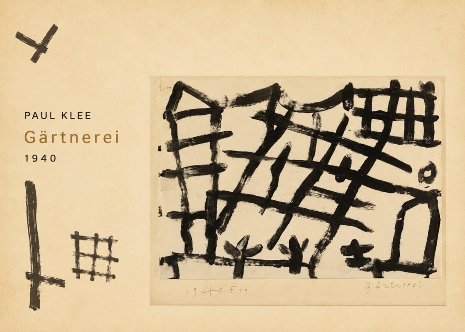 Paul Klee Gärtnerei No2 - Juliste