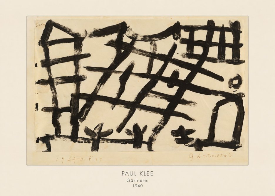 Paul Klee Gärtnerei No4 - Juliste